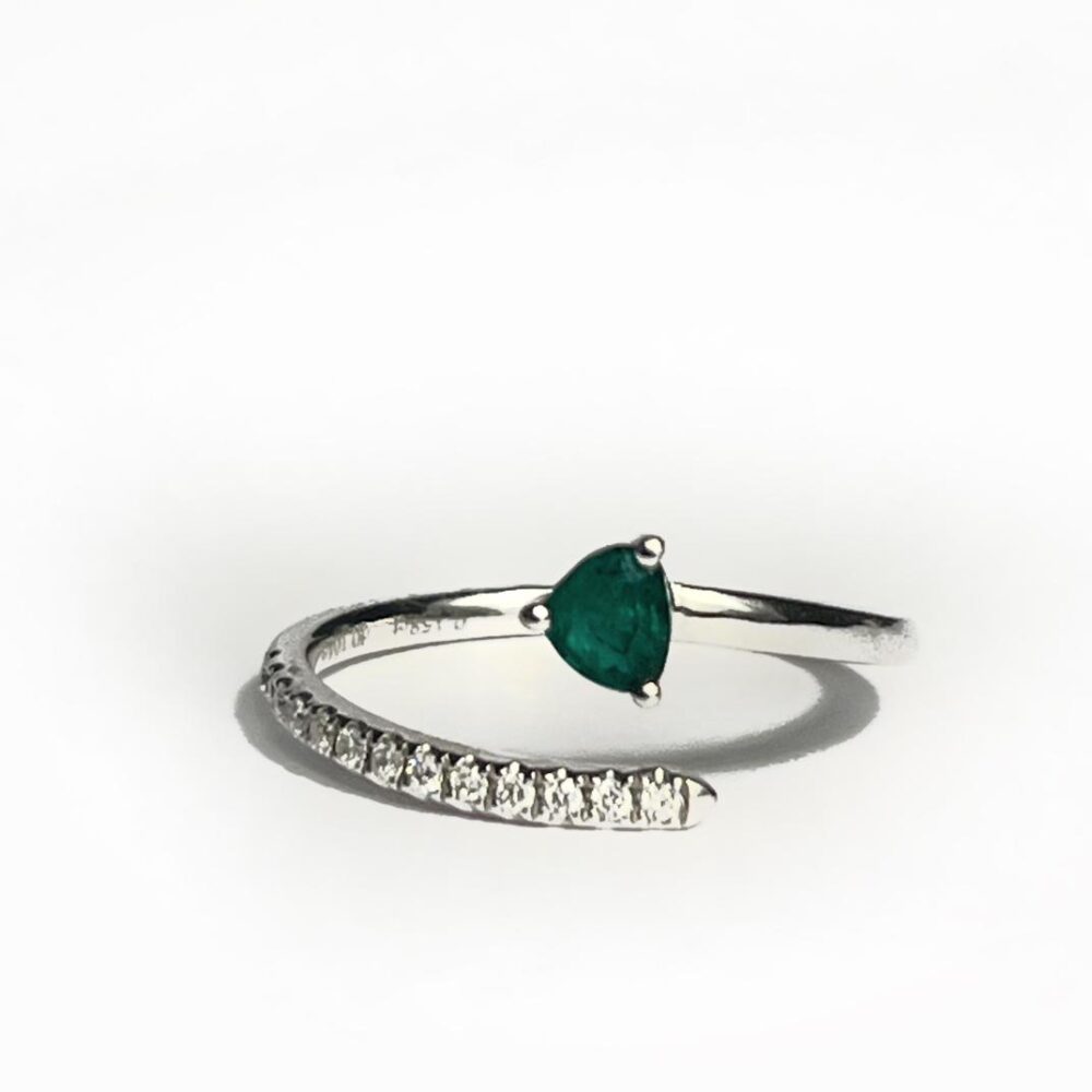 Anillo Abierto Corazon