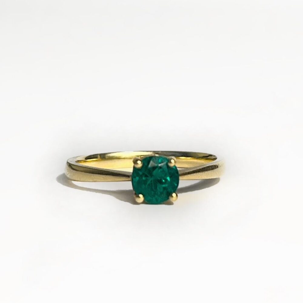 Anillo Solitario 5mm