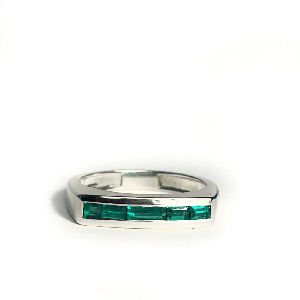 Anillo Baguette Caballero